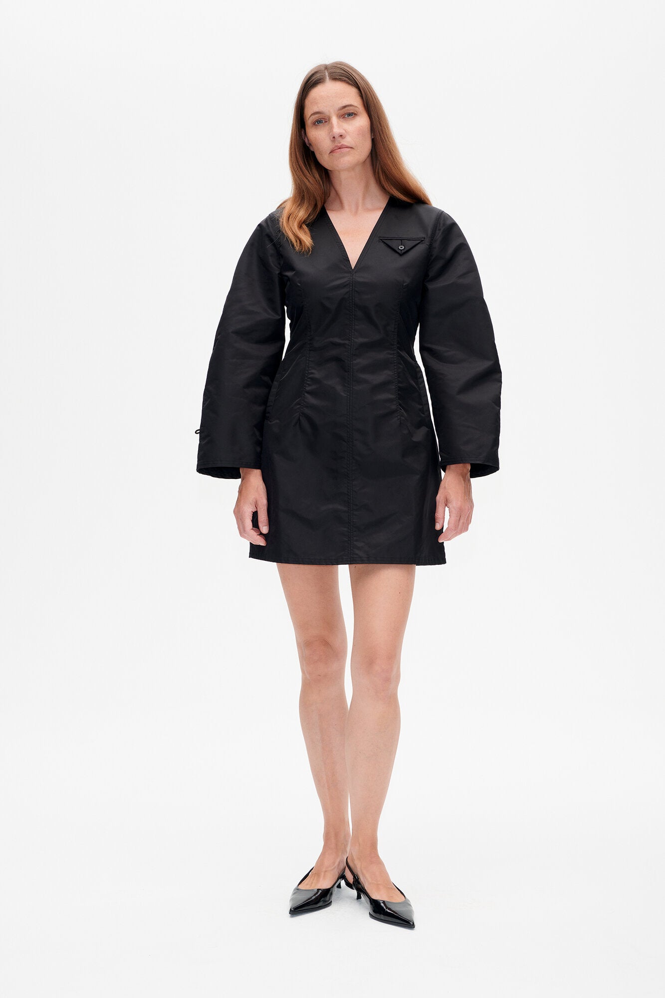 Areen kort kjole - sort